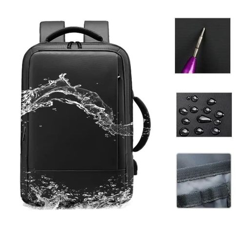 Mochila Movac Essence Antirrobo Con Puerto Usb. Multifuncional.-4