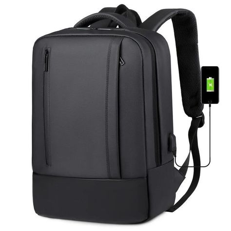 Mochila Maleta Viaje con Puerto USB Multifuncional Unisex Notebook-0