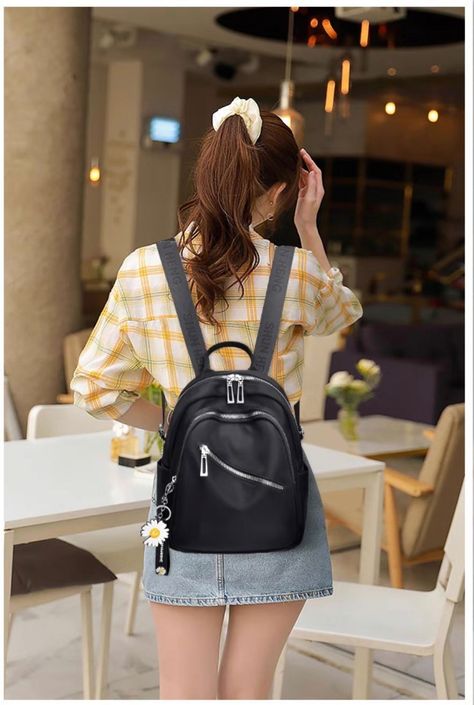 Mochila Bolso De Mujer Bolso Juvenil Multiuso Impermeable.-1