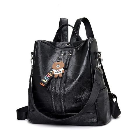 Mochila MOVAC Ultra Elegance Antirrobo para Mujer De Material Cuero PU -0