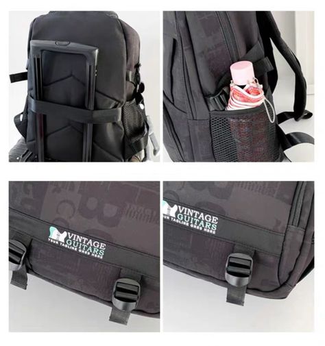 Mochila Escolar y Universitaria Juvenil Diseño Moderno Gran Capacidad -2