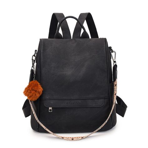 Mochila Movac Antirrobo Chic para Mujer de Cuero PU Multiuso-0