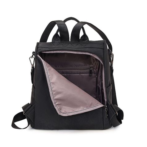 Mochila Movac Antirrobo Chic para Mujer de Cuero PU Multiuso-2
