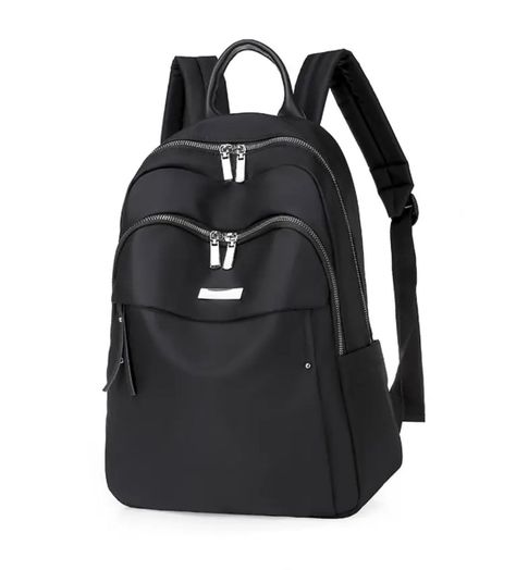Mochila Impermeable Para Mujer Juvenil De Nailon-0