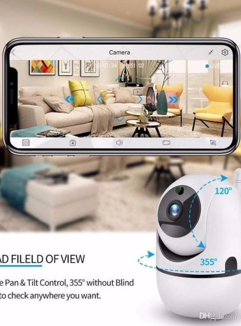 Cámara Wifi Hd Ideal Para Mascotas Niños Adultos Mayores-6