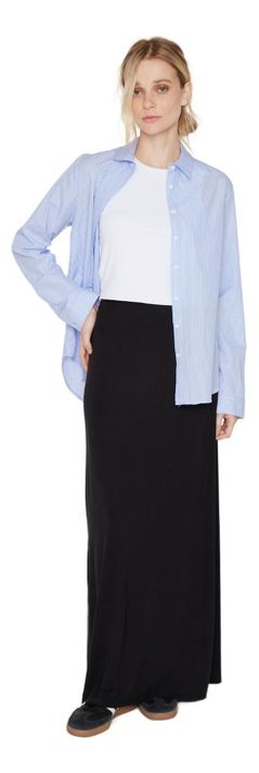 Falda Luisa Negra Jacinta Tienda-2