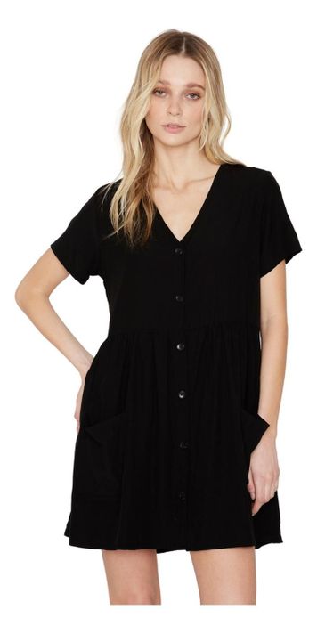 Vestido Franca Negro Jacinta Tienda-0