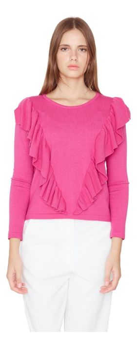Chaleco Celine Fucsia Jacinta Tienda-0