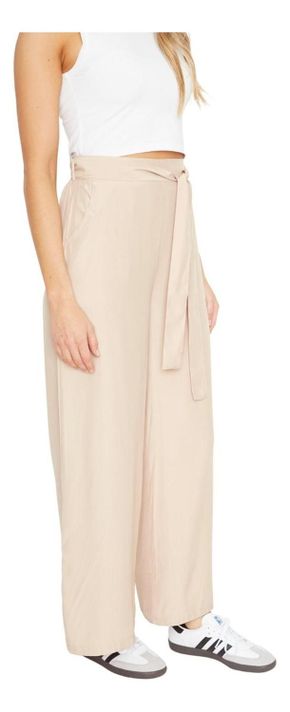 Pantalón Greta Largo Iii crudo Jacinta Tienda-1