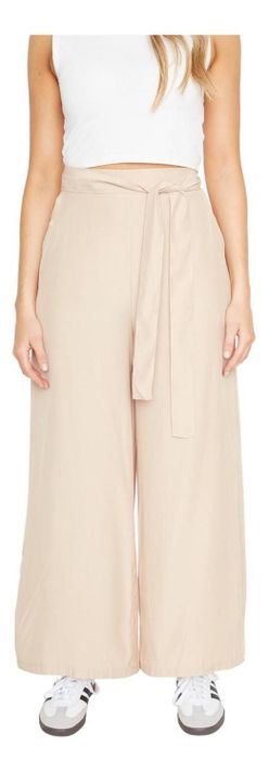 Pantalón Greta Largo Iii crudo Jacinta Tienda-2