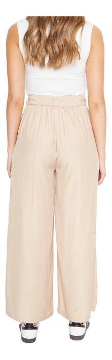 Pantalón Greta Largo Iii crudo Jacinta Tienda-4