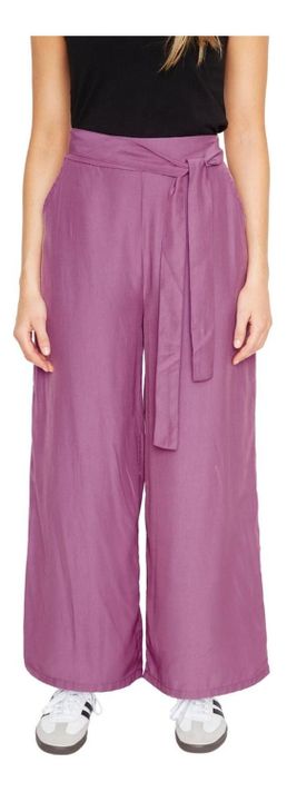 Pantalón Greta Largo Iii Uva Jacinta Tienda-1