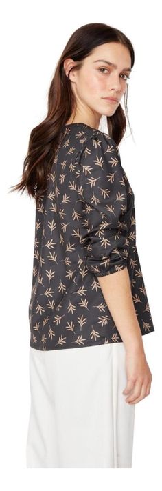 Blusa Vesta Hojas Jacinta Tienda-2