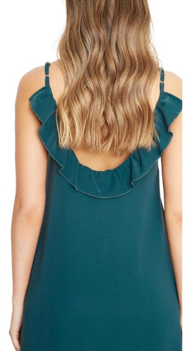 Vestido Libra Iii Petróleo Jacinta Tienda-5