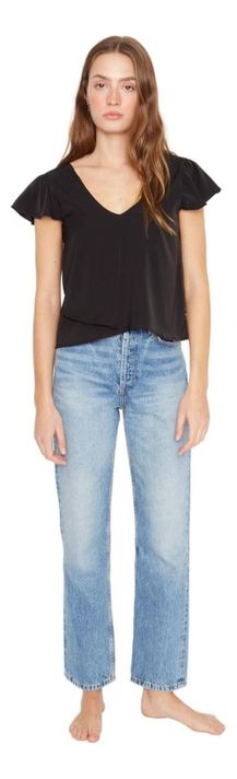 Polera Sara Manga Corta Iii Negra Jacinta Tienda-1