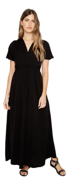 Vestido Lucila Negro Jacinta Tienda-0