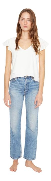 Polera Sara Manga Corta Iii Blanca Jacinta Tienda-0