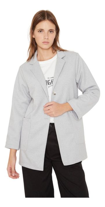 Chaqueta Cloe Gris Jacinta Tienda-1