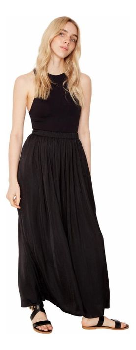 Falda Elisa Negra Jacinta Tienda-1