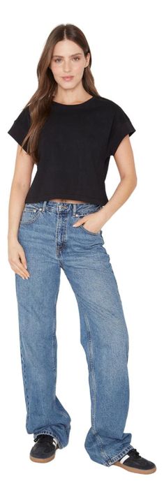 Polera Lara Rib Negra Jacinta Tienda-2