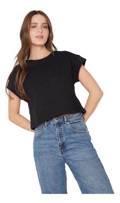 Polera Lara Rib Negra Jacinta Tienda-3