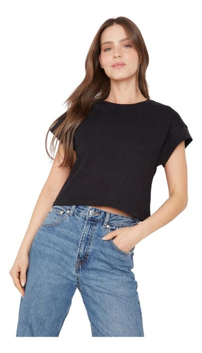 Polera Lara Rib Negra Jacinta Tienda-4