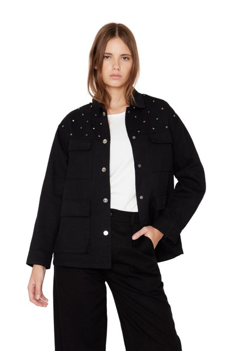 Chaqueta James negra Jacinta Tienda-0