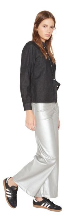 Pantalón Kylie Plateado Jacinta Tienda-1