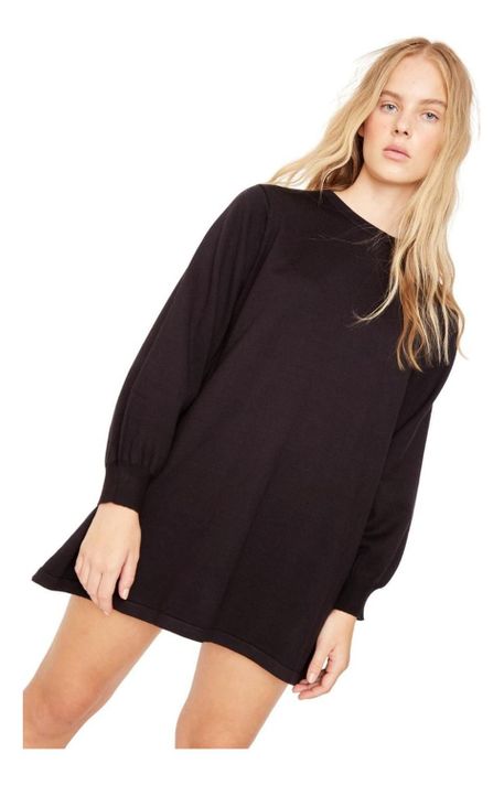 Chaleco Maria Vestido Negro Jacinta Tienda-3