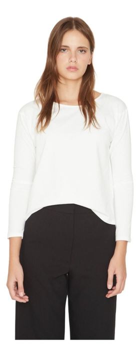 Polera Clara Ii Blanca Jacinta Tienda-0