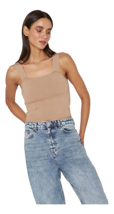Top Clara camel Jacinta Tienda-2