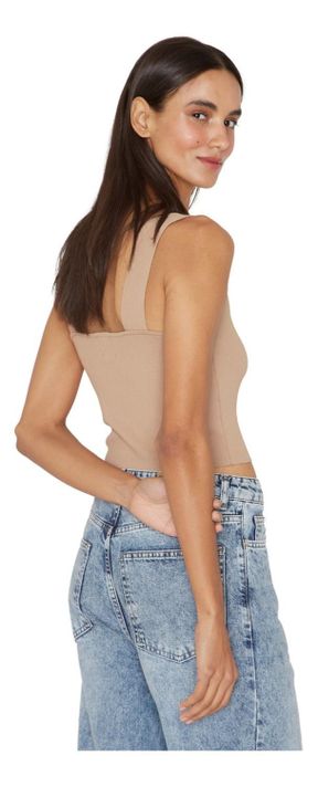 Top Clara camel Jacinta Tienda-3