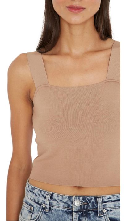 Top Clara camel Jacinta Tienda-5