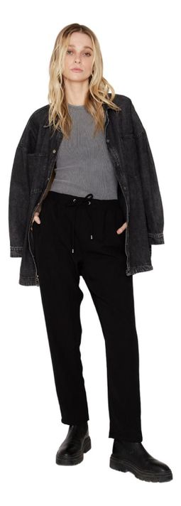 Pantalón Jogger Summer Negro Jacinta Tienda-4