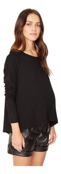 Polera Lina Ii Negra Jacinta Tienda-3