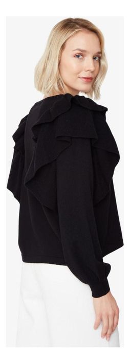 Chaleco Olimpia Doble Negro Jacinta Tienda-2