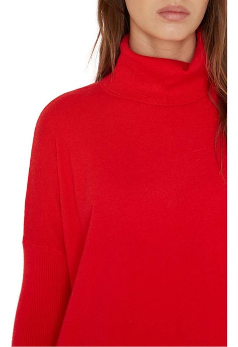 Chaleco Manuela Largo Iii Rojo Jacinta Tienda-4