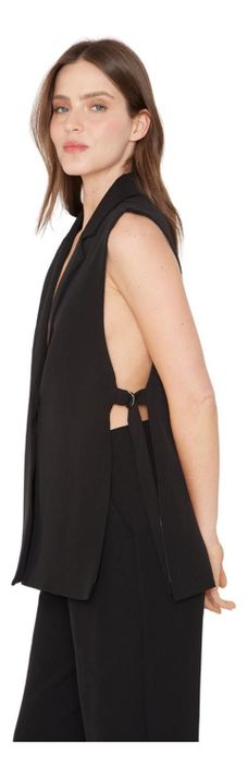 Blazer Elsa Negro Jacinta Tienda-4