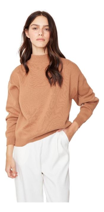 Chaleco Estela Camel Jacinta Tienda-0