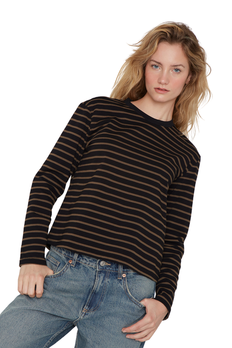 Polera Alaska rayas negra Jacinta Tienda-2