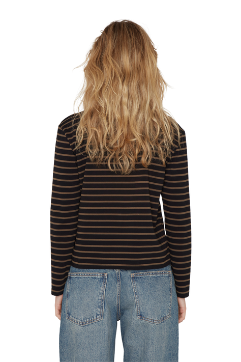 Polera Alaska rayas negra Jacinta Tienda-3