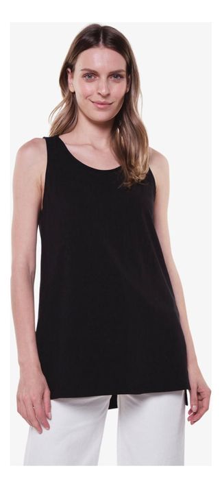 Polera Taylor Algodón Negra-0