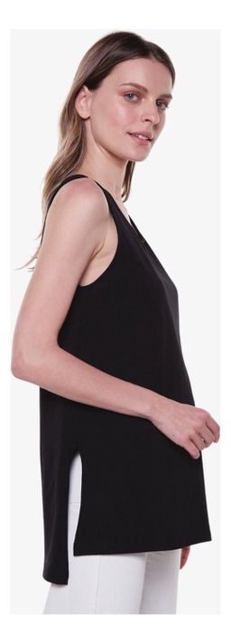 Polera Taylor Algodón Negra-1