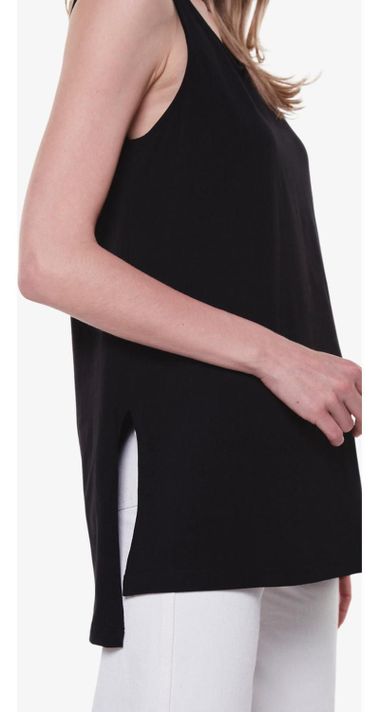 Polera Taylor Algodón Negra-4