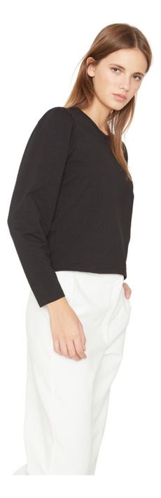 Polera Alicia Manga Larga Negra Jacinta Tienda-0