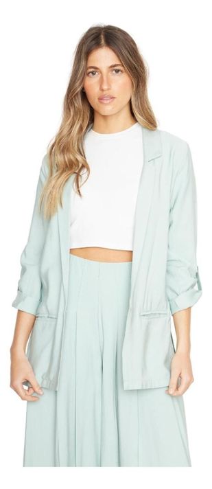 Blazer Olivia Ii Verde Agua Jacinta Tienda-1