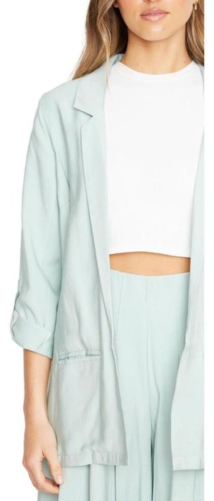 Blazer Olivia Ii Verde Agua Jacinta Tienda-5