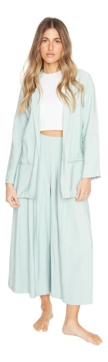 Blazer Olivia Ii Verde Agua Jacinta Tienda-6
