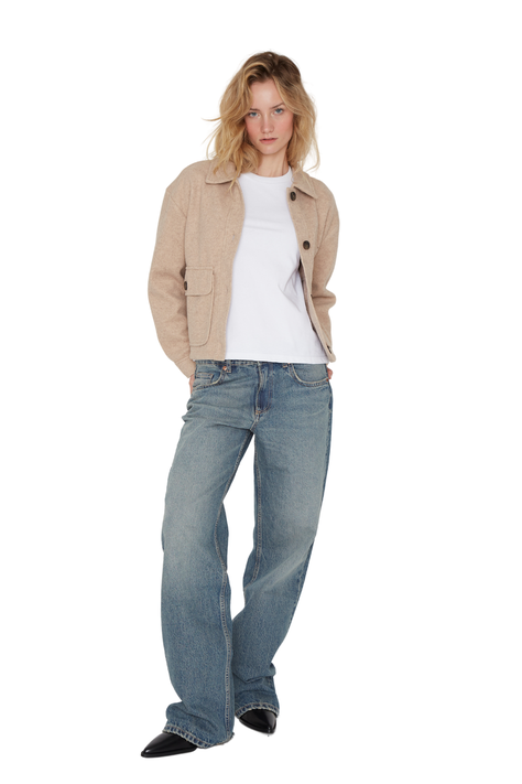 Chaqueta Cargo Camel Jacinta Tienda-2