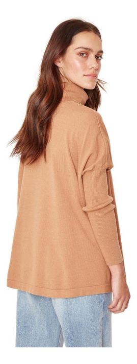 Chaleco Manuela Iii Camel Jacinta Tienda-3